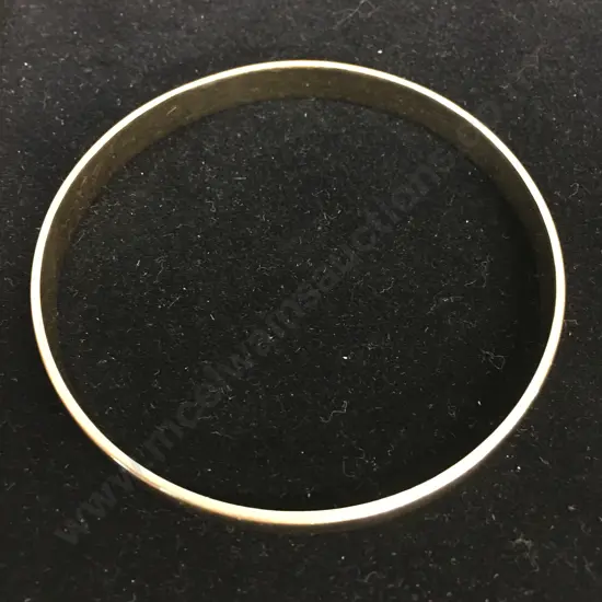 Gold Bangle Stamped 9ct. 32gm